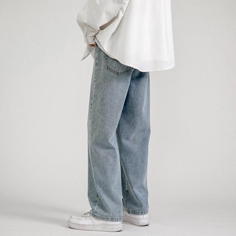 Y2K Straight Leg Baggy Jeans