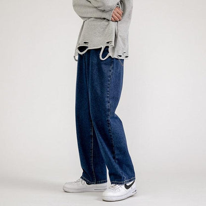 Y2K Straight Leg Baggy Jeans