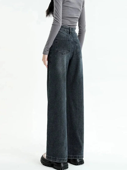 Y2K Straight Leg Denim Jeans