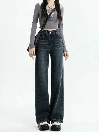 Y2K Straight Leg Denim Jeans
