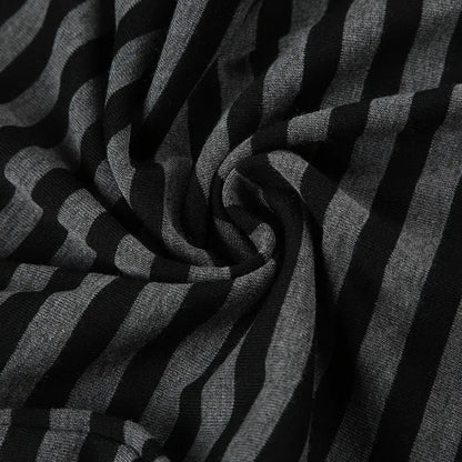Y2K Striped Flare Sweatpants