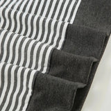 Striped Neck Tie Top