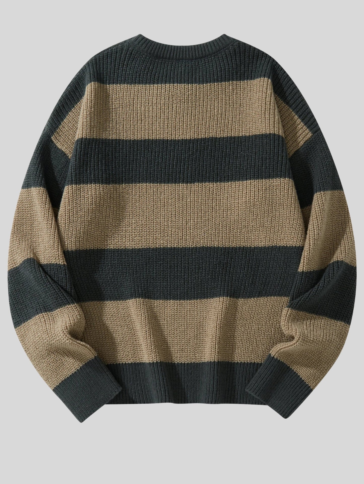 Y2K Striped Pullover Sweater
