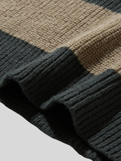 Y2K Striped Pullover Sweater