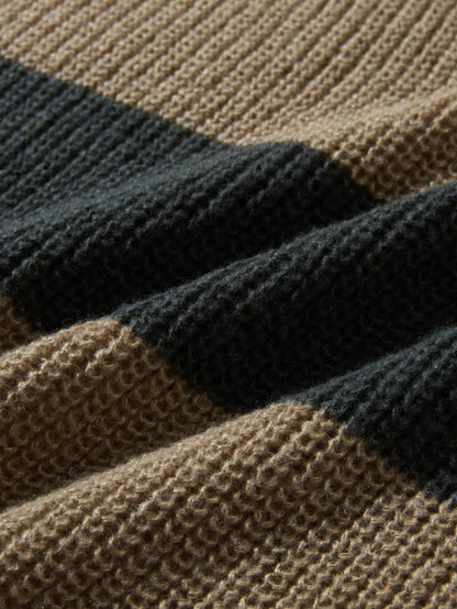 Y2K Striped Pullover Sweater