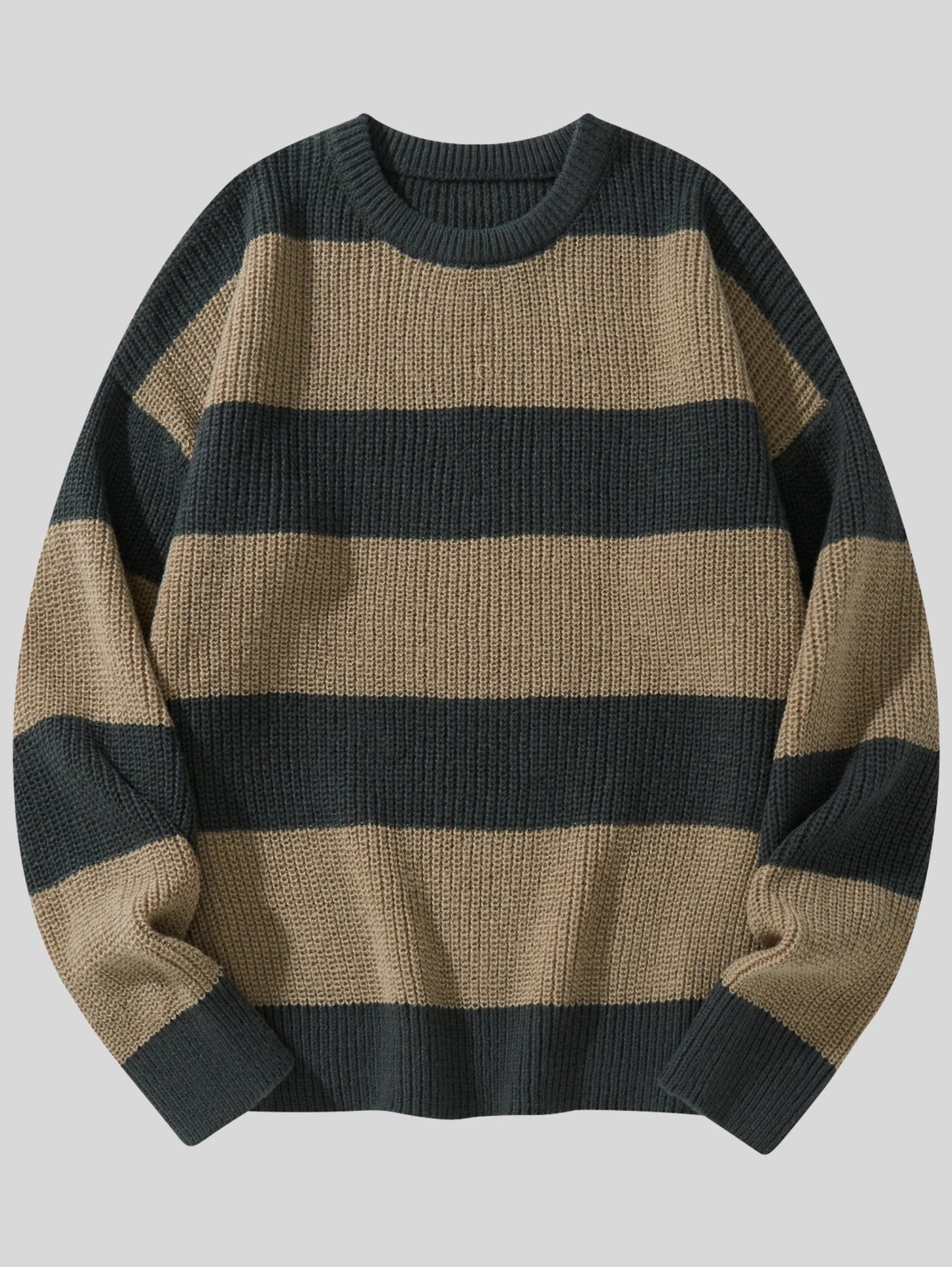 Y2K Striped Pullover Sweater