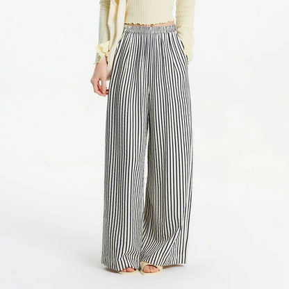 Y2K Striped Wide Leg Pants