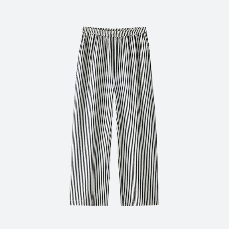 Y2K Striped Wide Leg Pants