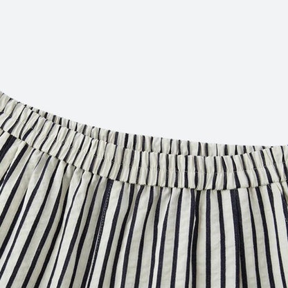 Y2K Striped Wide Leg Pants