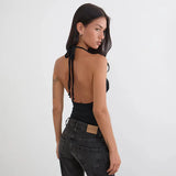 Studded Halter Top