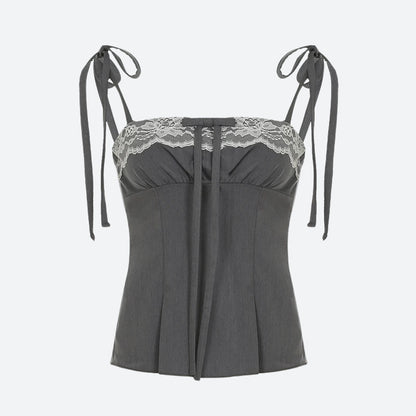 Y2K Tailored Corset Top