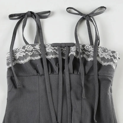 Y2K Tailored Corset Top