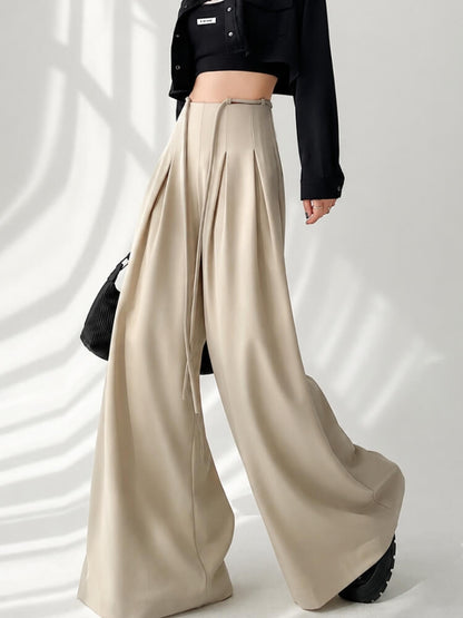 Y2K Tailored Wide Leg Pants