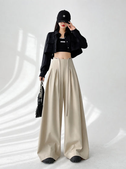 Y2K Tailored Wide Leg Pants