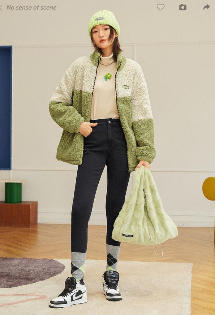 Y2K Teddy Jacket