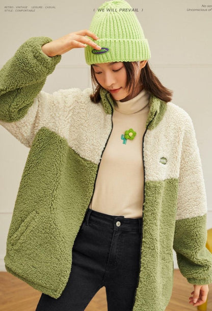 Y2K Teddy Jacket