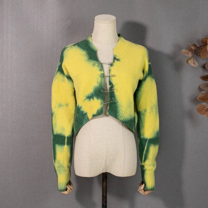 Y2K Tie Dye Cardigan