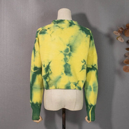 Y2K Tie Dye Cardigan
