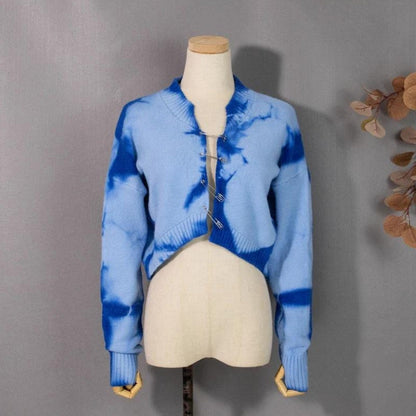 Y2K Tie Dye Cardigan
