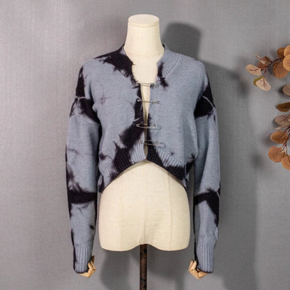 Y2K Tie Dye Cardigan