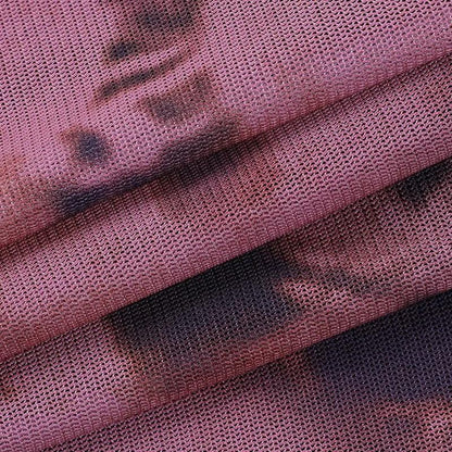 Y2K Tie Dye Mesh Mini Skirt