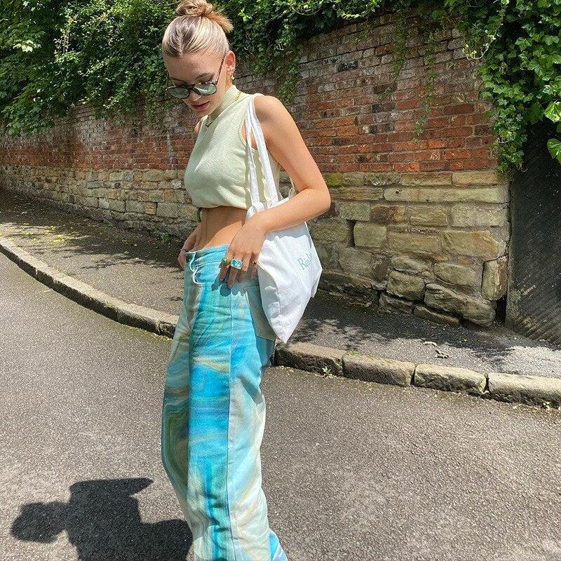 Y2K Tie Dye Pants