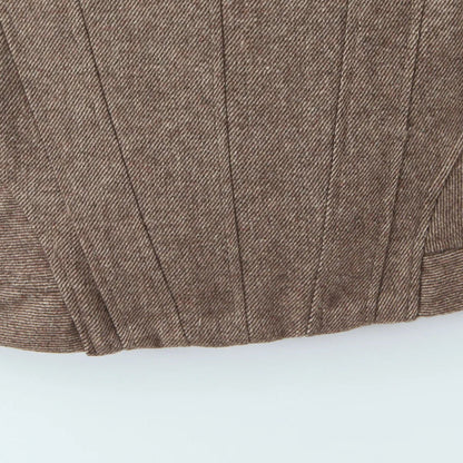 Y2K Tweed Corset Top