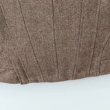 Tweed Corset Top