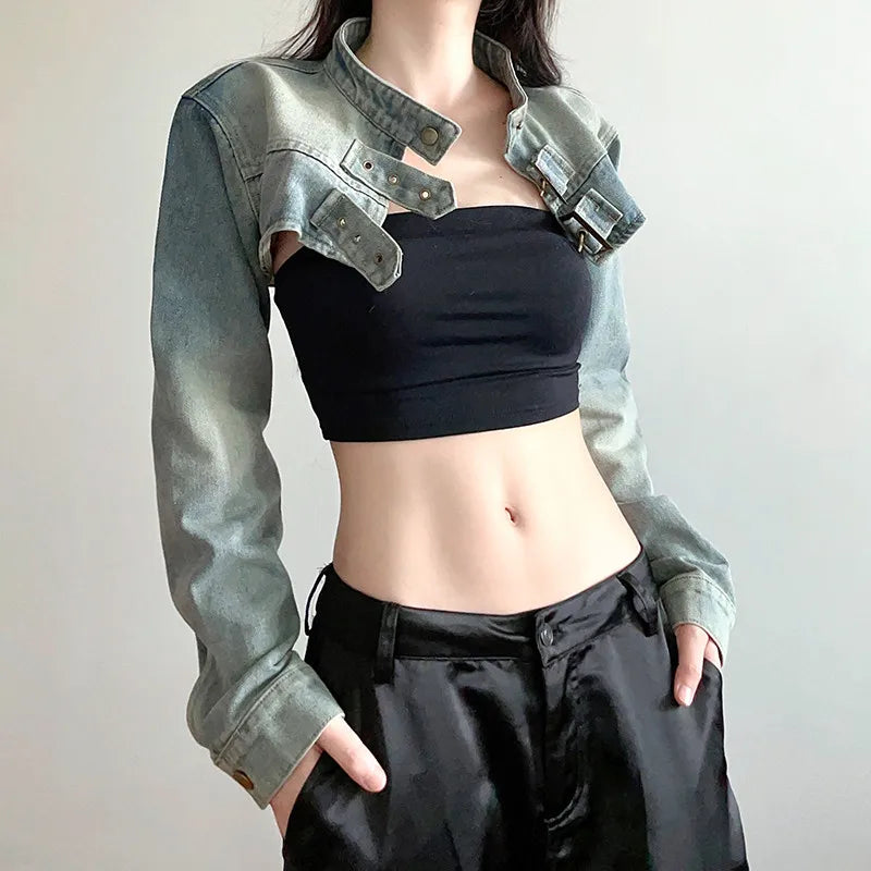 Y2K Ultra Crop Jacket