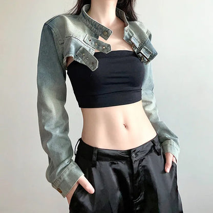 Y2K Ultra Crop Jacket