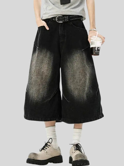 Y2K Ultra-Wide Denim Jorts