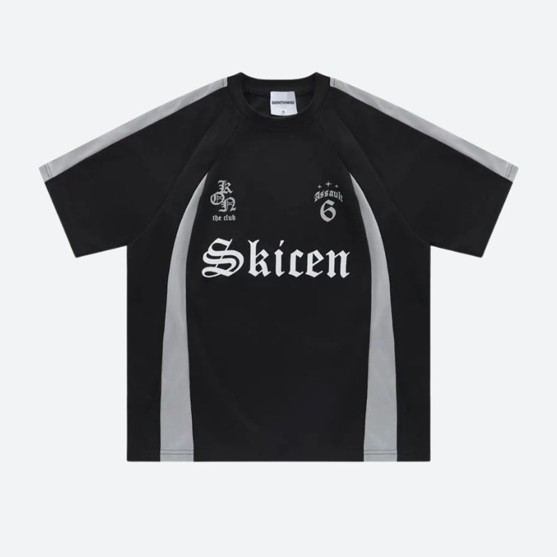 Y2K Vintage Jersey Top