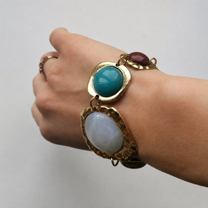 Y2K Vintage Stone Bracelet
