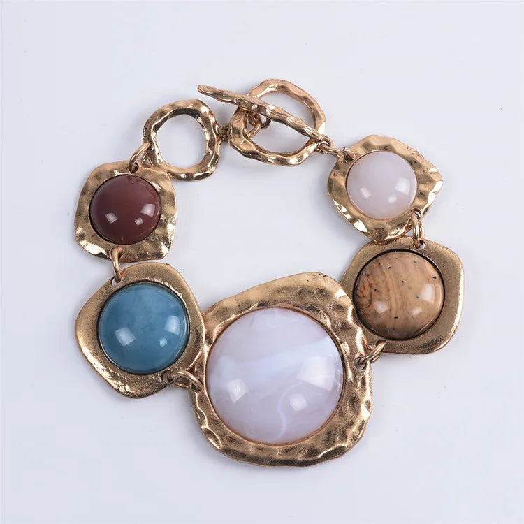 Y2K Vintage Stone Bracelet