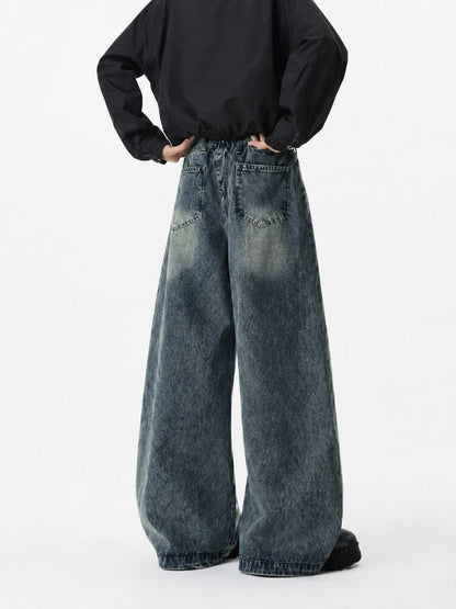 Y2K Vintage Wash Jeans