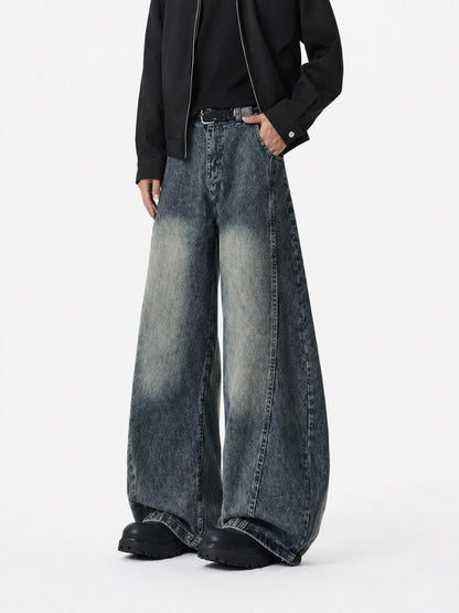 Y2K Vintage Wash Jeans