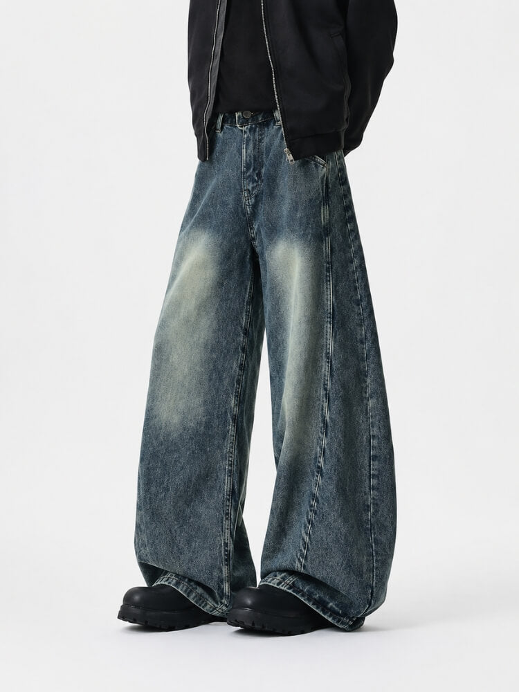 Y2K Vintage Wash Jeans