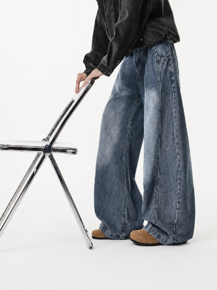 Y2K Vintage Wash Jeans
