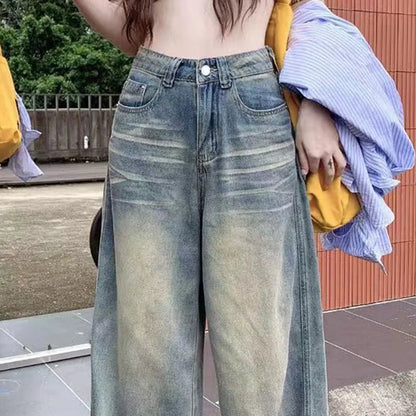 Y2K Washed Baggy Jeans