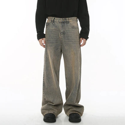 Y2K Washed Denim Baggy Jeans