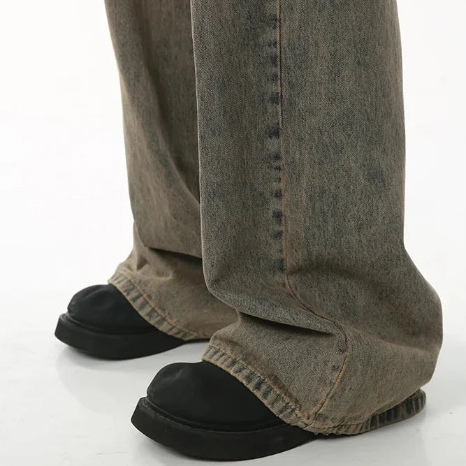 Y2K Washed Denim Baggy Jeans