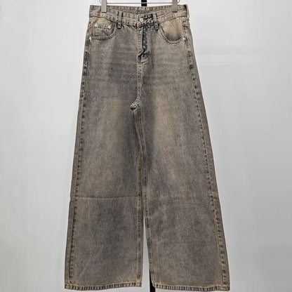 Y2K Washed Denim Baggy Jeans