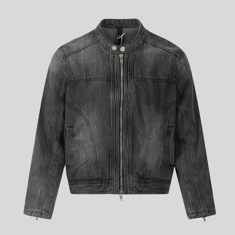 Y2K Washed Zip Jacket