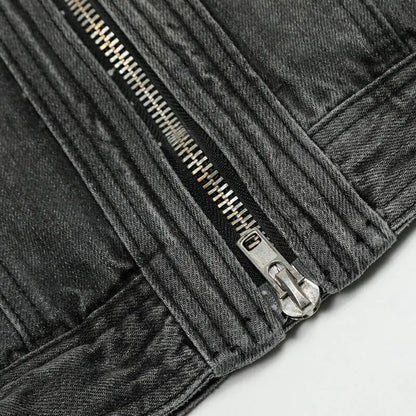 Y2K Washed Zip Jacket