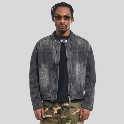 Y2K Washed Zip Jacket