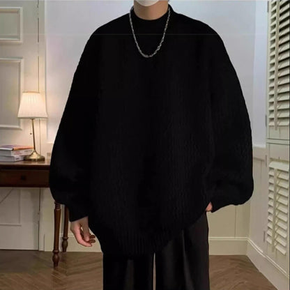 Y2K Wavy Knit Sweater