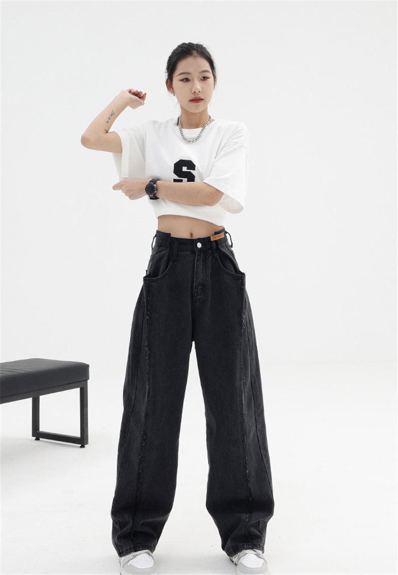 Y2K Wide Leg Baggy Jeans