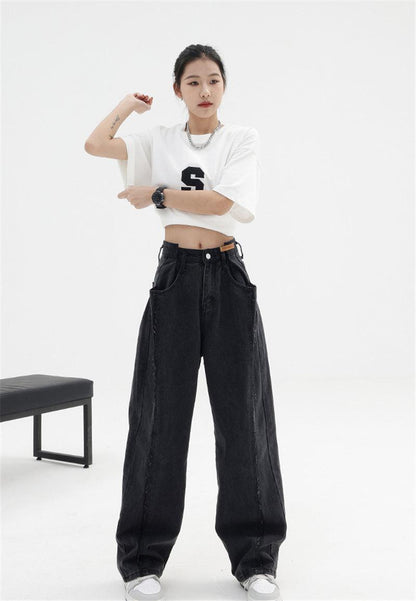 Y2K Wide Leg Baggy Jeans