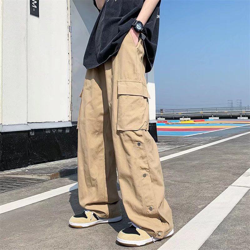 Y2K Wide Leg Cargo Pants