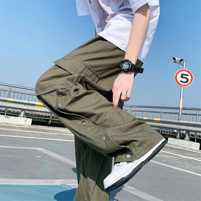 Y2K Wide Leg Cargo Pants